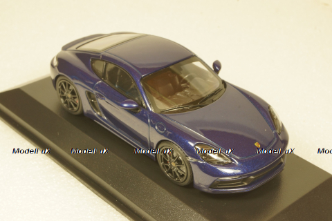 Porsche 718 Cayman GTS (982) 2020 Blue, 410069002, Minichamps 1:43
