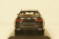 Audi RS6 Avant 2019, black metallic, 410018015, Minichamps 1:43