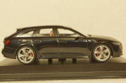 Audi RS6 Avant 2019, black metallic, 410018015, Minichamps 1:43