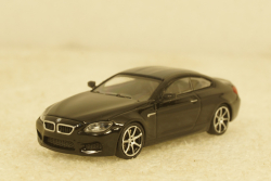 BMW M6 Coupe 2015 black, 870027304, Minichamps 1:87