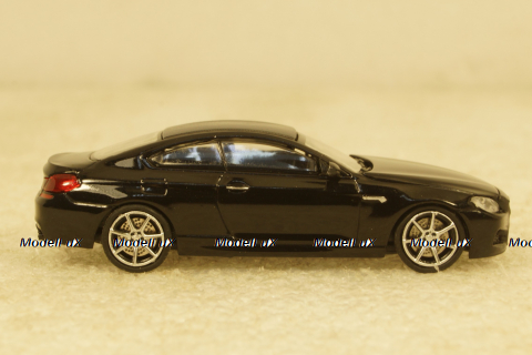 BMW M6 Coupe 2015 black, 870027304, Minichamps 1:87