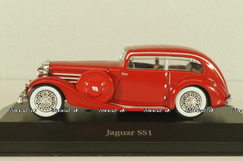 Jaguar SS1 Airline Coupe 1935, red, 4641105, Atlas 1:43