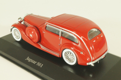 Jaguar SS1 Airline Coupe 1935, red, 4641105, Atlas 1:43