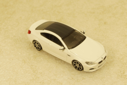 BMW M6 Coupe 2015 white, 870027300, Minichamps 1:87