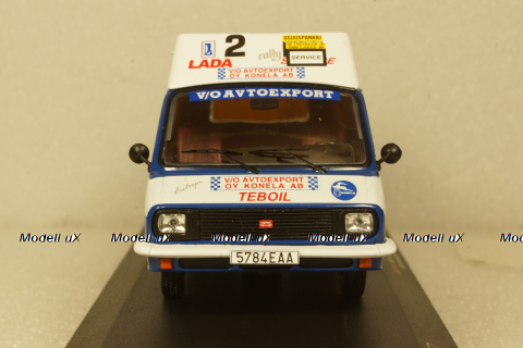 РАФ 2203 Talbot Sport, Rally Service 1000 Lakes, Assistance with roof rack and wheels, 1984, RAC373X, IXO 1:43