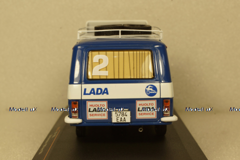 РАФ 2203 Talbot Sport, Rally Service 1000 Lakes, Assistance with roof rack and wheels, 1984, RAC373X, IXO 1:43
