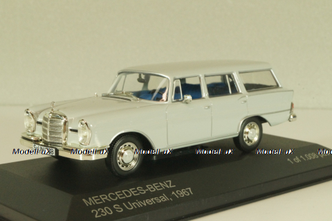 Mercedes-Benz 230 S (W110) 1967, grey, Whitebox 1:43