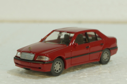 Mercedes C240,  W202 red, 1443924, Wiking 1:87