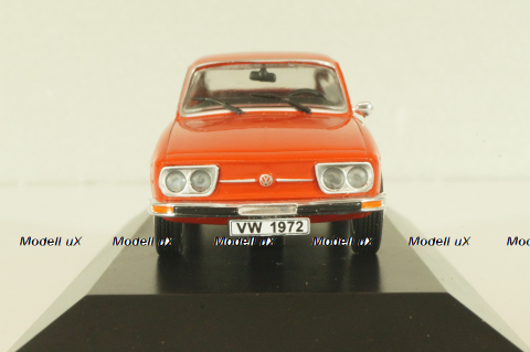 Volkswagen 1600 TL Brasilien 1972, red, Volkswagen Offizielle Modell-Sammlung, Altaya #12 1:43
