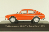 Volkswagen 1600 TL Brasilien 1972, red, Volkswagen Offizielle Modell-Sammlung, Altaya #12 1:43