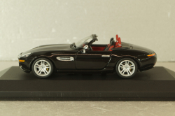 BMW Z8 Cabriolet (open) 1999, black, 431028730, Minichamps 1:43 Уценка!