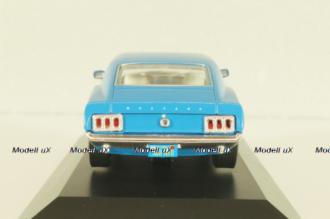 Ford Mustang Boss 429 1970, blue, DAM020, American cars, Altaya 1:43