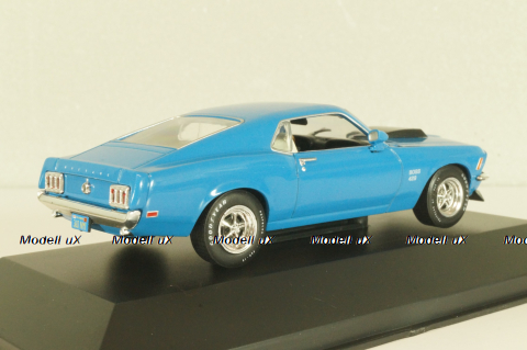 Ford Mustang Boss 429 1970, blue, DAM020, American cars, Altaya 1:43