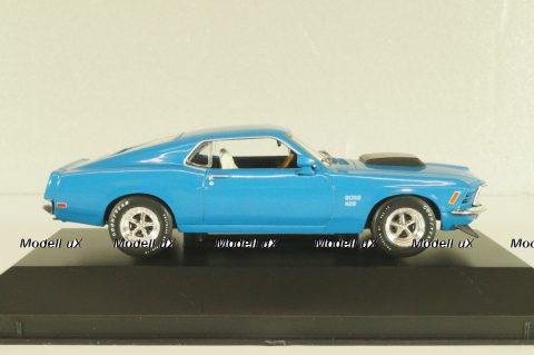 Ford Mustang Boss 429 1970, blue, DAM020, American cars, Altaya 1:43
