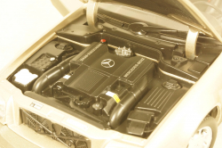 Mercedes 500SL 1989, smoke silver metallic, 183719, Norev 1:18