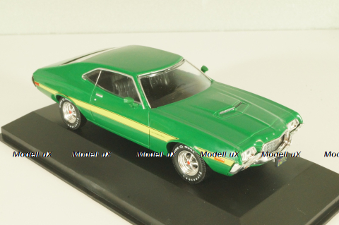 Ford Gran Torino Sport 1972, green, DAM007, American cars, Altaya 1:43