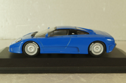 Bugatti EB 110 1991, blue, 430102110, Minichamps 1:43