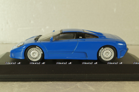 Bugatti EB 110 1991, blue, 430102110, Minichamps 1:43