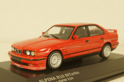 BMW 5-series Alpina B10 BiTurbo (E34),Red ,1994, SL4310402, Solido 1:43