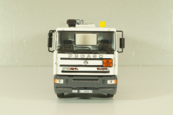 Pegaso Troner 1437, fuel tanker "Campsa" 1991, white with blue line, Camiones Espanoles, №1, Salvat 1:43