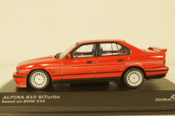 BMW 5-series Alpina B10 BiTurbo (E34),Red ,1994, SL4310402, Solido 1:43