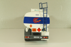 Pegaso Troner 1437, fuel tanker "Campsa" 1991, white with blue line, Camiones Espanoles, №1, Salvat 1:43