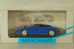 Bugatti EB 110 1991, blue, 430102110, Minichamps 1:43