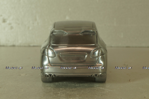 Porsche Cayenne (958) Turbo, silver, Porsche Dealer 1:43