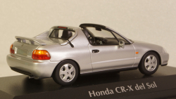 Honda Civic del sol 1992, silver, 940191931, Maxichamps 1:43