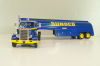 Peterbilt 281 truck with Semitrailer "SUNOCO" 1962, blue, American trucks, Spain, #91, Altaya 1:43