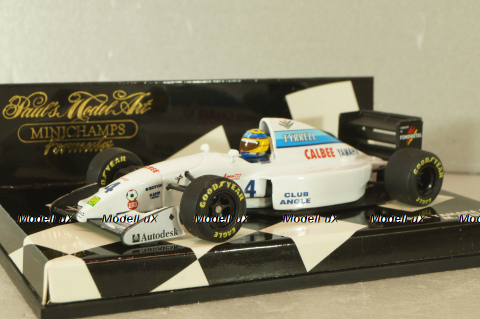 Tyrrell 022  #4 M.Blundell 43094004, Minichamps 1:43
