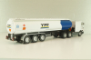 International Eagle Cabover, truck with Semitrailer YPF 1997, white/blue, American trucks, Spain, #87, Altaya 1:43