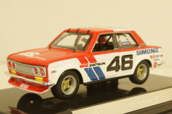 Datsun 510 Bre #46 Racing 1972 , BU38301, Burago 1:43