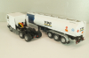 International Eagle Cabover, truck with Semitrailer YPF 1997, white/blue, American trucks, Spain, #87, Altaya 1:43