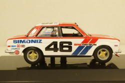 Datsun 510 Bre #46 Racing 1972 , BU38301, Burago 1:43