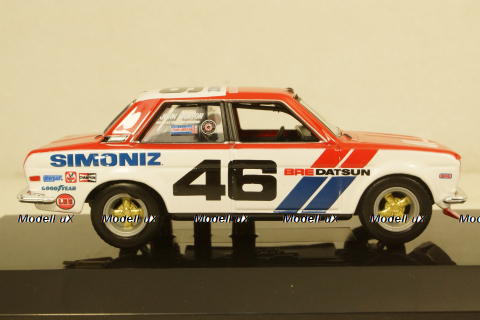 Datsun 510 Bre #46 Racing 1972 , BU38301, Burago 1:43