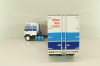 Ford CL 9000 truck with Semitrailer "Atlas Van Linas" 1983, white with blue lines, American trucks, Spain, #89, Altaya 1:43