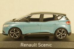 Renault Scenic 2016 celeste blue/black, 517735, Norev 1:43
