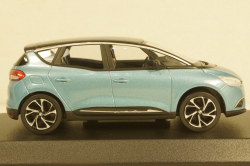 Renault Scenic 2016 celeste blue/black, 517735, Norev 1:43