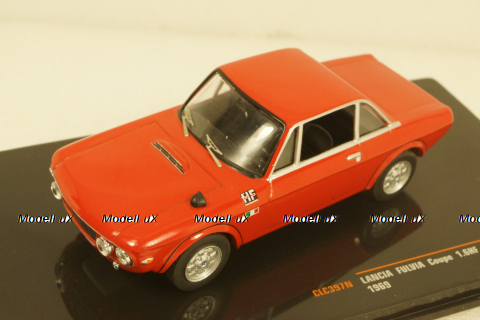 Lancia Fulvia  Coupe 1.6 HF 1969 red, CLC397N, IXO 1:43