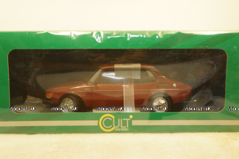 Saab 900 Turbo Red, 1978, CML095-4, Cult Models 1:18 