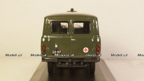 Уаз-452 1980г Санитарный, TruckTyr 1:43