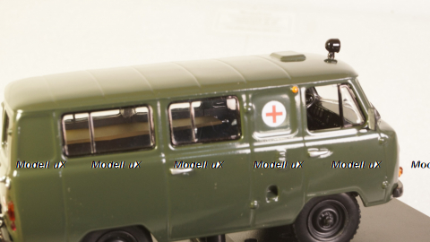 Уаз-452 1980г Санитарный, TruckTyr 1:43