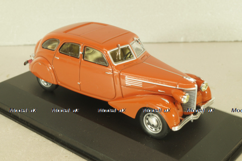 Berliet 11CV Dauphine 1939, orange, WB100, WhiteBox 1:43