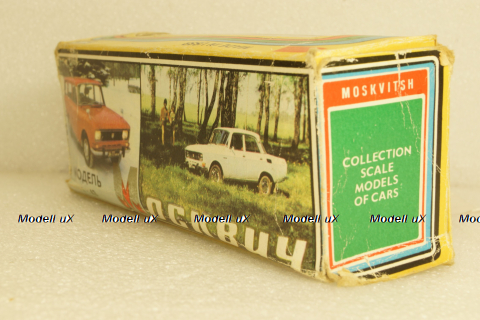 Москвич-434, октябрь 90г., Тантал/Радон  1:43