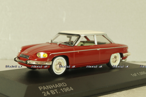 Panhard 24 BT 1964, red, WB112, WhiteBox 1:43