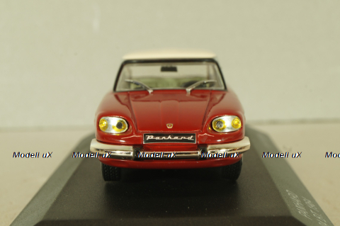Panhard 24 BT 1964, red, WB112, WhiteBox 1:43