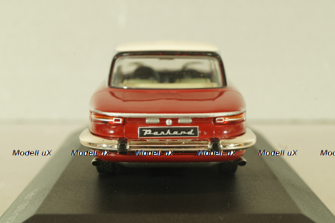 Panhard 24 BT 1964, red, WB112, WhiteBox 1:43