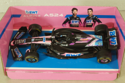 BWT Alpine A524 F1 team E.Ocon, Formula 1, BU38219-O, Burago 1:43