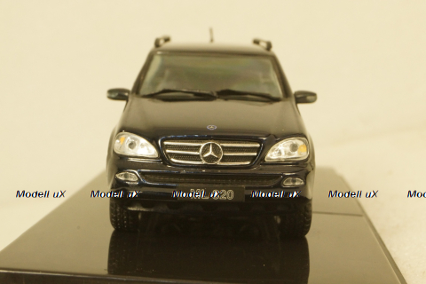 Mercedes ML320 W163 2002, blue IXO, IXO 1:43